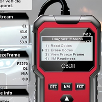 Escáner de Diagnóstico de Fallas Automotrices, Lector de Códigos de Motor, Herramienta de Diagnóstico OBD2, Soporte Multilingüe, Cableado de 12V
