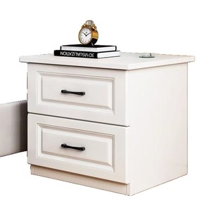 Wooden bedside table, cross-border creative home bedroom <b>small</b> bedside storage <b>cabinet</b>, solid wood multi-layer simple storage - Product Image 1