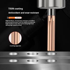 60 ° Độ chính xác cao H8 thập phân điểm hợp kim khoan lổ vonfram thép thẳng chân máy khoan lổ tráng H7 khoan lổ - Product Image 2