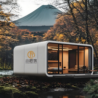 CASA Cabine flottante en bois de style chinois Conteneur d'expédition pour Villa Bureau Résidentiel Salle de sport Salle de bain Café