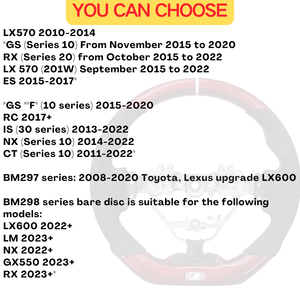 BM, gran oferta, fibra de carbono para <span class=keywords><strong>Lexus</strong></span> GS F10 Series IS350/<span class=keywords><strong>250</strong></span> 2013 -<span class=keywords><strong>2020</strong></span>, volante de la serie, accesorios interiores para coche - Product Image 2