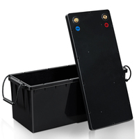 Boîtier de batterie de voiture noir Xingaomei XAM-L0-300A en plastique ABS, sortie 5 kWh, pour batteries LiFePO4, avec BMS, idéal pour VR - Vente directe usine