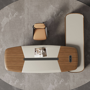Ceo'su patron için Modern <span class=keywords><strong>l</strong></span>-şekilli yönetici ofis masası yönetici ofisleri için yüksek kaliteli bilgisayar masası mobilya - Product Image 4
