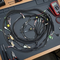 Harness Kabel Otomotif Tugas Berat Khusus dengan Pipa Bergelombang untuk Aplikasi Mesin, Peralatan, dan Kendaraan Komersial