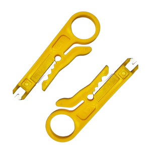 Cuchillo Pelacables, Alicates Crimpadores, Herramienta de Crimpado, Herramienta para Pelar Cables RJ45, Cortador de Cables, Mini Herramienta de Corte de Líneas - Product Image 1