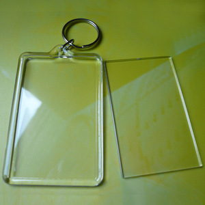 YYX Factory Supply Blank <strong>Acrylic</strong> <strong>Keychain</strong> for Photos Decoration Accessories Souvenir - Product Image 2