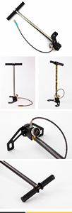 Bomba manual de aire Pcp de 3 etapas OEM / ODM de fábrica de alta presión 4500 PSI 310 <span class=keywords><strong>bar</strong></span> para botella de buceo Paintball con filtro de aire - Product Image 6