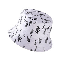 Thug Life Fashion Design Pêcheur Seau Chapeau Personnalisé Brodé Réversible Chapeau Bob