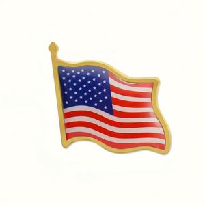 Pin de Solapa Personalizado con Bandera Internacional - Pin Patriótico para Sombrero, Ideal para Coleccionistas, Exhibiciones y Regalos Promocionales - Product Image 1