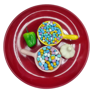 New nano-vật liệu cát sứ hạt sân chơi nhỏ màu đá có thể giặt đồ chơi trẻ em chơi hồ bơi cát - Product Image 6