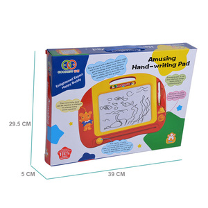 Tableau magnétique à dessin pour enfants, grand tableau à gribouiller, bloc de dessin et de peinture en plastique durable - Product Image 5