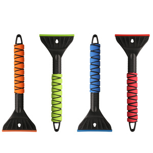 Grattoir à glace Lanbowang multifonctionnel pour voiture, avec poignée souple, pour dégivrage et élimination de la neige des vitres en hiver - Product Image 5