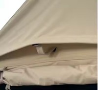 Grande tente de camping gonflable d'extérieur de 12 mètres carrés, confortable, avec une structure à une chambre, en tissu Oxford, capacité 2 personnes