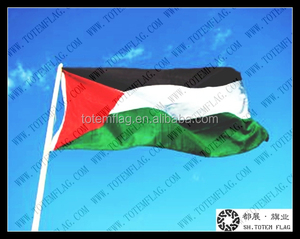 ธงชาติปาเลสไตน์แบบกำหนดเอง ขนาด 3x5 ฟุต ผลิตจากโพลีเอสเตอร์ 100% ราคาส่ง สำหรับโปรโมชั่น - Product Image 6