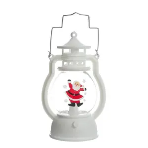 Hot Selling Weihnachten Desktop-Dekorationen Santa Claus weiße Lampe stehen weiße Desktop kreative Dekorationen
