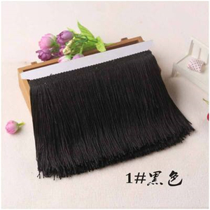 Bán Buôn Mật Độ Cao Khiêu Vũ Latin Váy Tua Ren Cắt 10 Cm 50 Màu Sắc Polyester Ren Cắt Tỉa Rìa Tua - Product Image 4