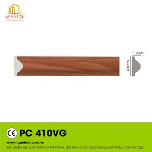 Moulures murales en polystyrène PS imperméables à l'effet bois |   Moulures décoratives d'intérieur en gros pour usine - Product Image 1