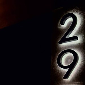 <span class=keywords><strong>Lettres</strong></span> lumineuses rétroéclairées en acier inoxydable 3D personnalisées avec bande LED, pour usage domestique, commercial, transformateur, publicité, bâtiments, centres commerciaux - Product Image 1