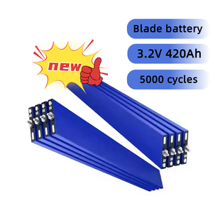 แบตเตอรี่ลิเธียมไอออนแบบแท่งปริซึมเกรด A ความจุสูง 3.2V สำหรับรถยนต์พลังงานใหม่ ซีรีส์ 420AH-400AH-360AH - Product Image 1