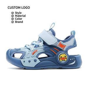 2025 नए ग्रीष्मकालीन लड़कों के सैंडल बाओटू आकस्मिक खेल और कैन्यनिंग जूते बच्चों के समुद्र तट के जूते - Product Image 5