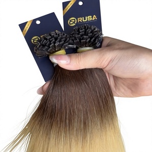 ผมต่อแบบปลายแบน Rusa Hair แท้จากเวียดนาม ปรับแต่งสีได้ น้ำหนัก 100 กรัมต่อชุด - Product Image 3