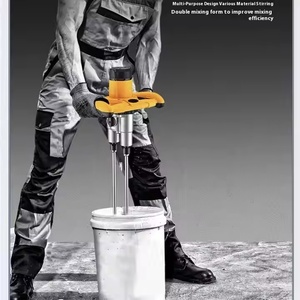 Thanh kép Máy trộn điện Latex máy công nghiệp cấp cho tự làm sơn xi măng tro thịt bê tông Putty bột sơn trộn - Product Image 4