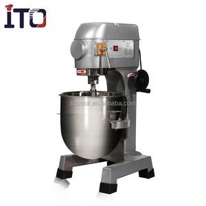 Mélangeur spiral électrique automatique industriel à moteur haute vitesse en acier inoxydable <span class=keywords><strong>de</strong></span> qualité alimentaire 60L pour boulangerie - Product Image 1