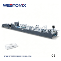 Machine à plier et à coller le carton entièrement automatique WESTONIX GSF650G 850G
