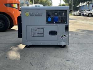 Generador diésel súper silencioso con bobinado de cobre con ATS, 3KW-20KW, 1 fase, portátil para energía de respaldo, uso doméstico y en talleres - Product Image 6