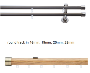 Chất lượng cao vuông <span class=keywords><strong>Curtain</strong></span> Rod theo dõi và đường sắt chân đế accessorized phụ kiện rèm - Product Image 2