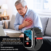 Reloj Inteligente VS10 4G con GPS, Rastreador GPS, Teléfono Móvil, Detección de Caídas, Alarma de Caídas, Llamadas SOS, Llamada de Emergencia para Personas Mayores