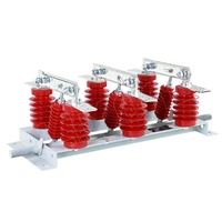 Interrupteur-sectionneur-fusible triphasé haute tension 12 kV GN19-12/630 pour intérieur, norme IEC62271, marque LIYOND