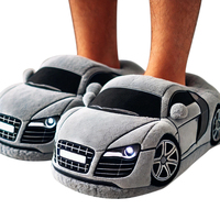 Vente chaude maison pantoufles confortables coton chaussures anti-dérapant plate-forme fourrure Sneaker peluche voiture pantoufle livraison directe printemps automne