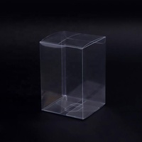 Boîte en plastique PVC PET transparente pliable personnalisée, acceptant les petites commandes