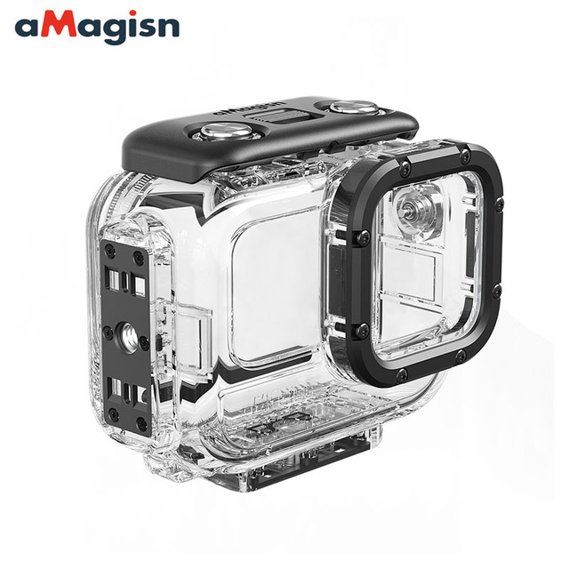 AMagisn Dive Case for AcePro2 Quick Release Mount Waterproof Shell for Insta360 AcePro2 Sport Camera Accessories