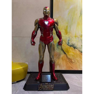 Action Figure personalizzate a grandezza naturale Iron Man Hand-Own <span class=keywords><strong>Avengers</strong></span> 4 Lightman modello regalo Toy Boy MK85 - Product Image 5