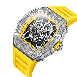 นาฬิกาข้อมือควอตซ์กันน้ำแบรนด์ดังยอดนิยมสำหรับเล่นกีฬา สายยางลำลอง รุ่น Drioshipping สำหรับผู้ชาย - Product Image 3