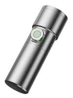 CPYP Lampe torche de poche ultra-lumineuse à aimant puissant, rechargeable USB-C 5V, en plastique, 12 LED, température de couleur réglable, 10W