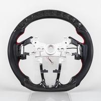 Volant de voiture en fibre de carbone LED, vente directe usine, amélioration de marché secondaire, compatible Honda Fit HR-V 2014-2020