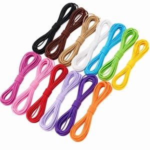 Heavy Duty Elastic Bungee Shock Cord 1/8" X 50ft, Polyester Round Stretch Rope for <b>Kayak</b> Tarp Tie Down Camping DIY - Product Image 1
