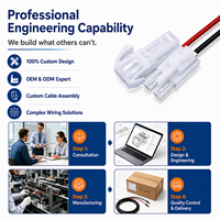 Conector de Alimentación XPB Personalizado Molex 5557 PTFE 4P/6P/8P Macho-Macho, Ensamblaje de Cables MDB para Máquinas Expendedoras, Computadoras y Motocicletas