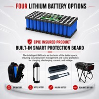 Kit de conversion de vélo électrique 350W, double tension 36V/48V, batterie 10Ah en forme de bouteille d'eau, moteur de moyeu, kit de réaménagement de vélo électrique