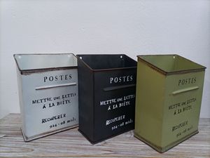 Boîte aux lettres murale rétro en <span class=keywords><strong>fonte</strong></span> étanche, pot de fleurs mural en fer forgé, bassin mural adapté aux balcons de gîtes - Product Image 5