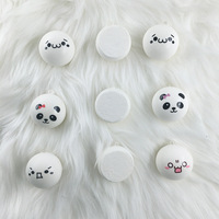 Usine Squeeze PU Matériel Petits Jouets 4cm Panda Rebond Lent Décompression Soulagement Du Stress Garçons et Filles Jouet En Gros