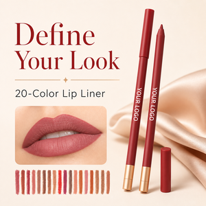 <span class=keywords><strong>Crayon</strong></span> à lèvres waterproof naturel 26 couleurs, marque privée, pour maquillage quotidien, effet repulpant - Product Image 2