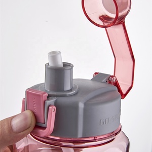 Botella de agua deportiva Ecozen Tritan de 2 litros, botella de plástico de 64oz, con marca de tiempo, 2 litros - Product Image 4