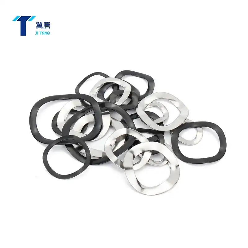 High Carbon Steel 65Mn Curved Steel Spring Wave Washer Stainless Steel 304/316 Wave Spring Lock Washer