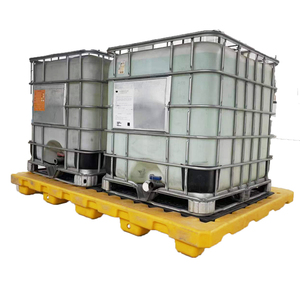 Bán Sỉ Chất Lượng Tốt 2200x1300x15 0/500Mm 2X1000 Lít Pallet Ngăn Chặn Tràn Ibc Hai Chiều <span class=keywords><strong>2</strong></span> Trống - Product Image 5