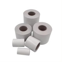 Rouleau d'étiquettes adhésives thermiques directes sans support, rouleau continu sans support en silicone, étiquette thermique sans support 102 mm x 100 m