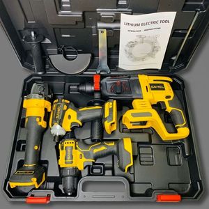 Kit de Martillo Perforador Rotatorio Inalámbrico de 21V de Alta Resistencia para Infraestructura en el Medio Oriente, Juego de 3 Piezas - Product Image 2